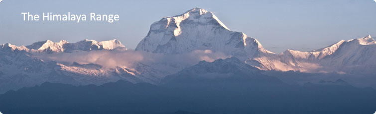 Nepal. The Himalaya Range.